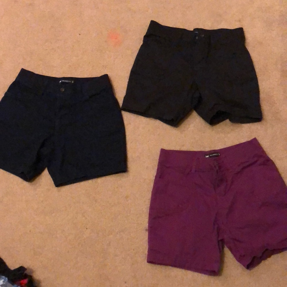 3 pairs of shorts